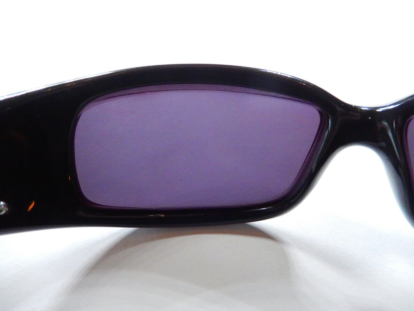 Versace 4044-B Sunglasses Black Silver Coin Medusa Swarovski Crystals With Case