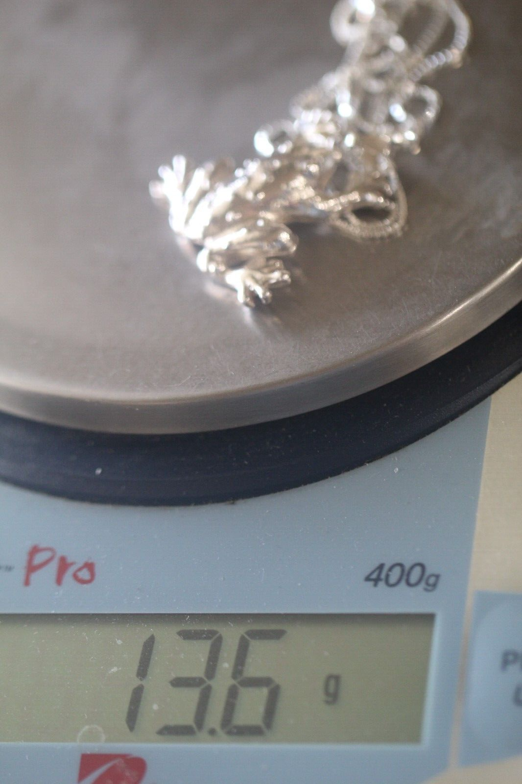 *VINTAGE* Taxco Sterling Tree Frog Pendant - Mexico - w/18" Chain