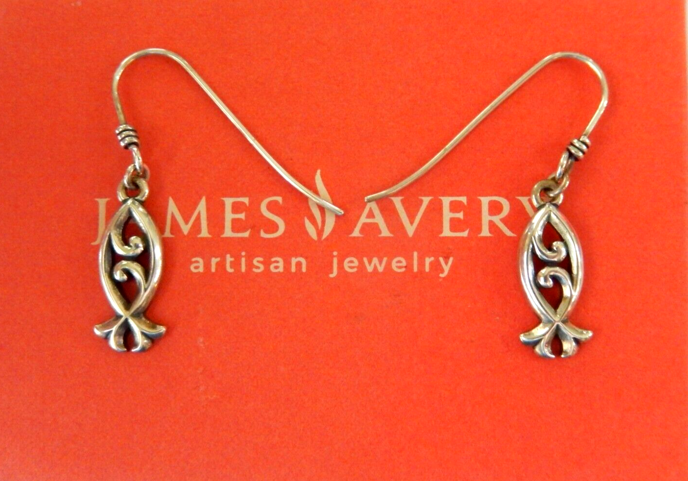 Retired james orders avery fish earrings