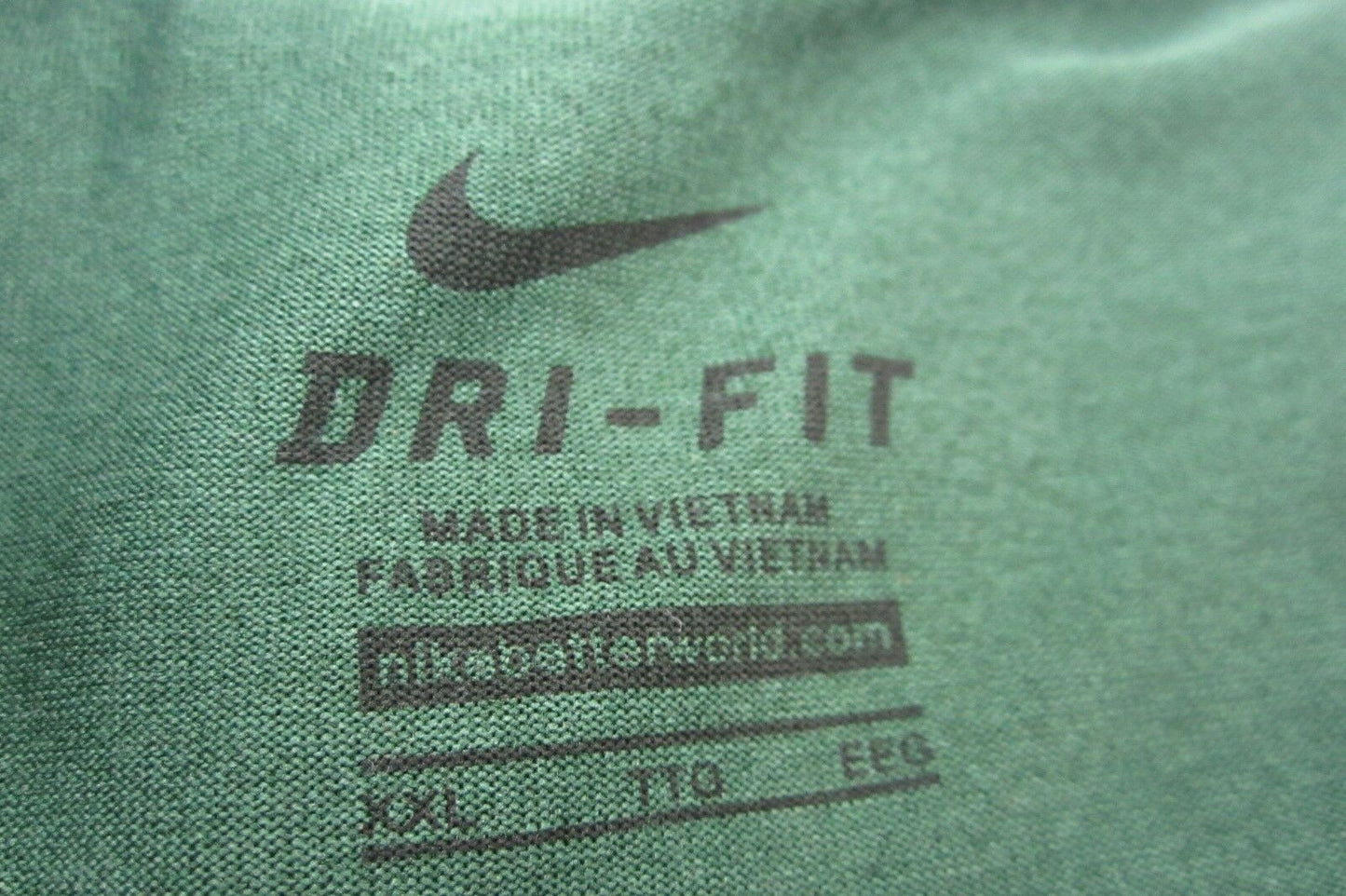 NWOT New Mens Nike DriFit Baylor Bears StayCool Football Long Shirt Size 2XL