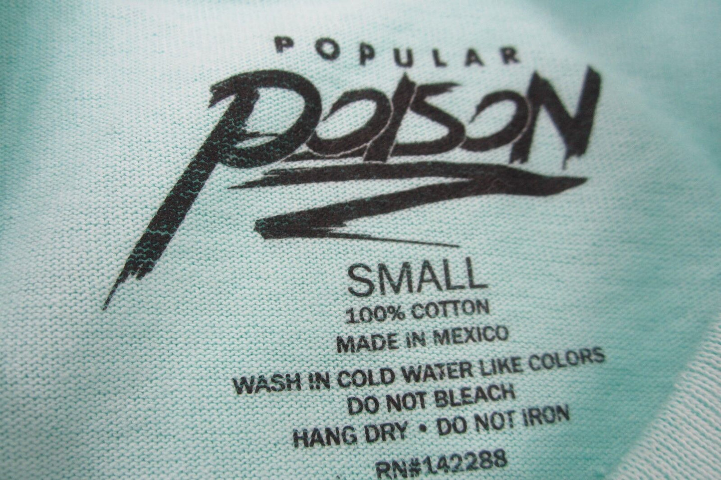 NEW Women's Poison Band Graphic Band T-Shirt Size Small
