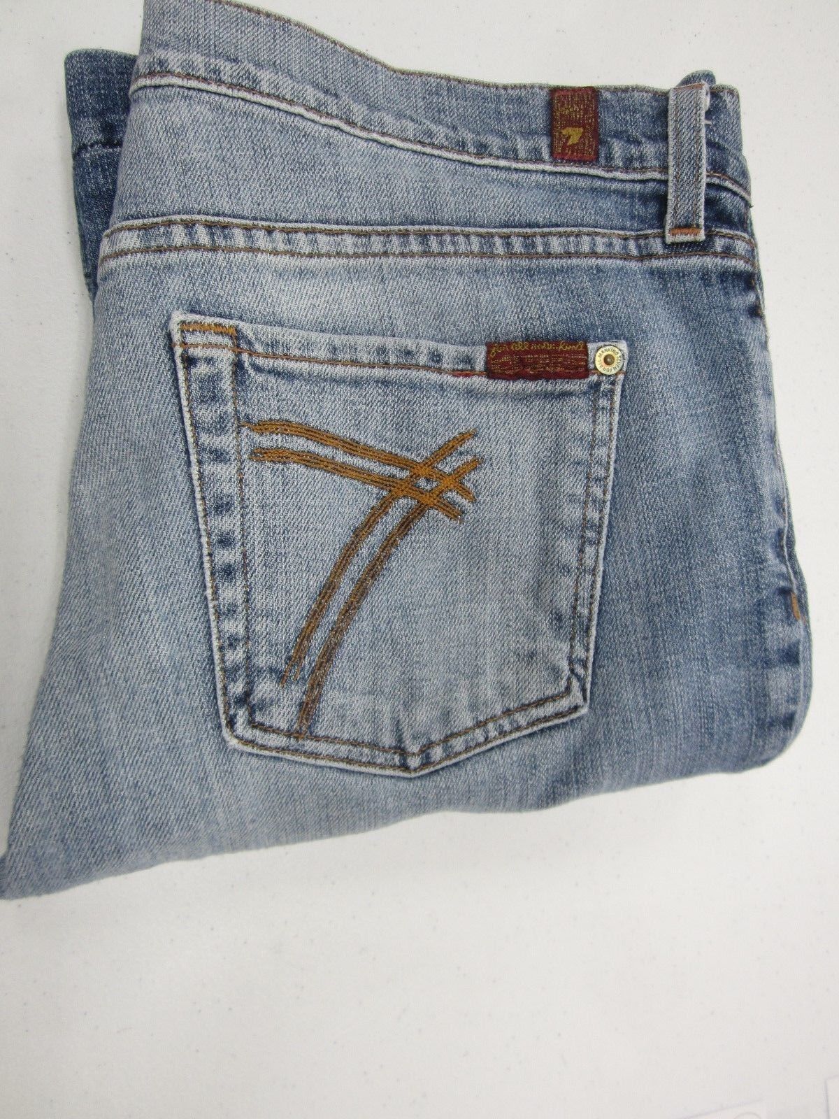 NICE 7 for all Mankind Women's Jeans Bootcut Seven Size 30 x 29