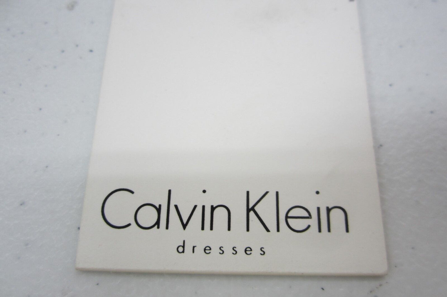 NWT CALVIN KLEIN COLLECTION Lace Dress Silver with Silver Metalic Thread Siz 6