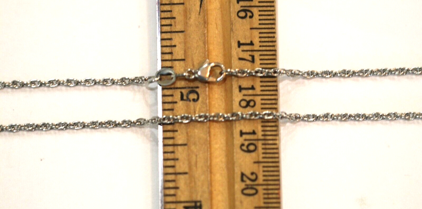 James Avery Sterling Silver Light Rope 16" Chain Necklace