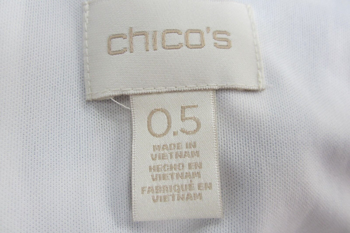 *MINT* CHICO'S CUTE SHIFT DRESS SIZE 0.5 Lined Comfort3/4 Sleeve Womens Dress