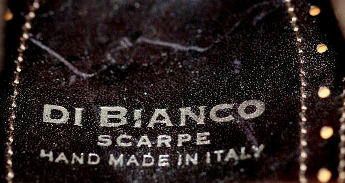 MEN'S DI BIANCO Scarpe Loafer Retail $1050.00 Chocolate Brown Shoes Size 8.5