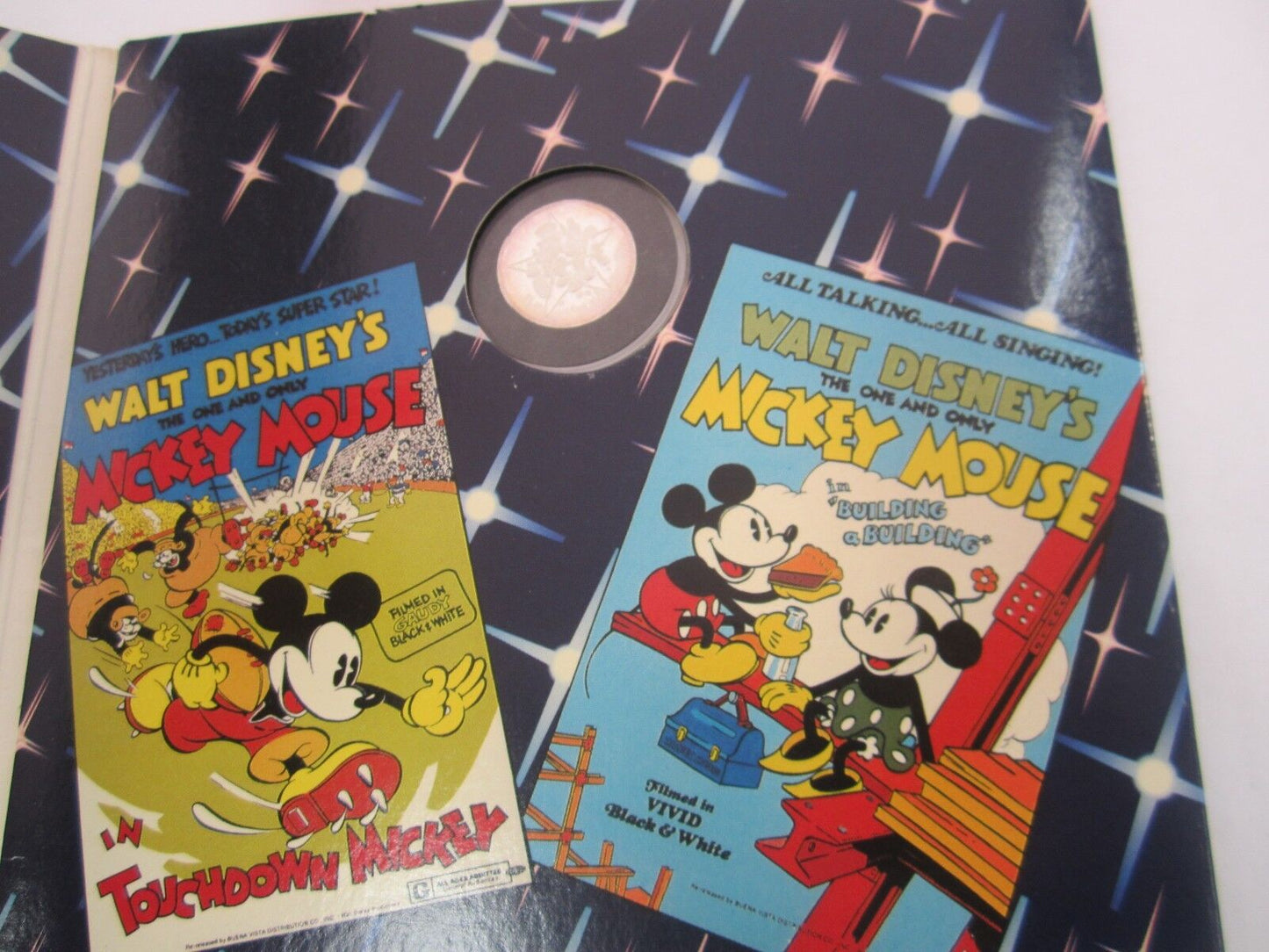 Disney Rarities Mint MGM STUDIOS 5/89 OPENING HOLLYWOOD MICKEY .999 Silver Coin!