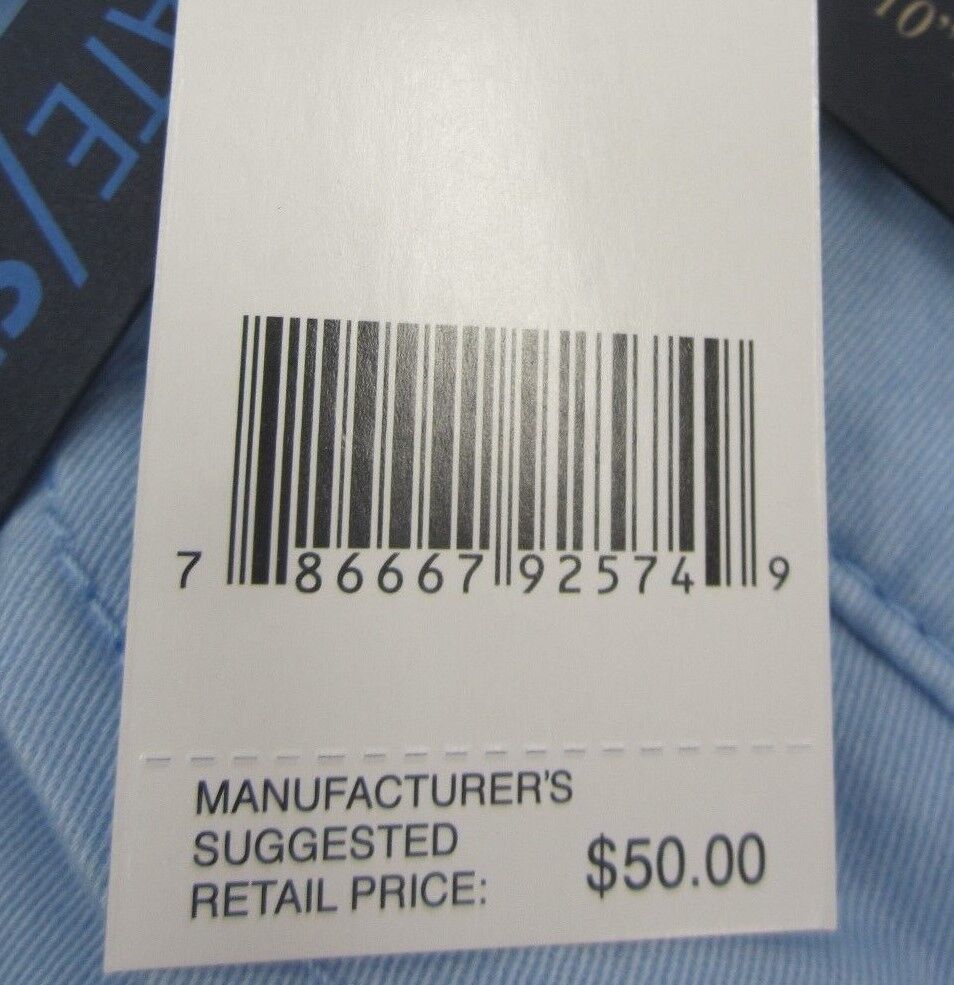 *NWT* U.S. Polo Assn. Men's Flat Front Chambray Shorts w/ Belt Blue Size 36