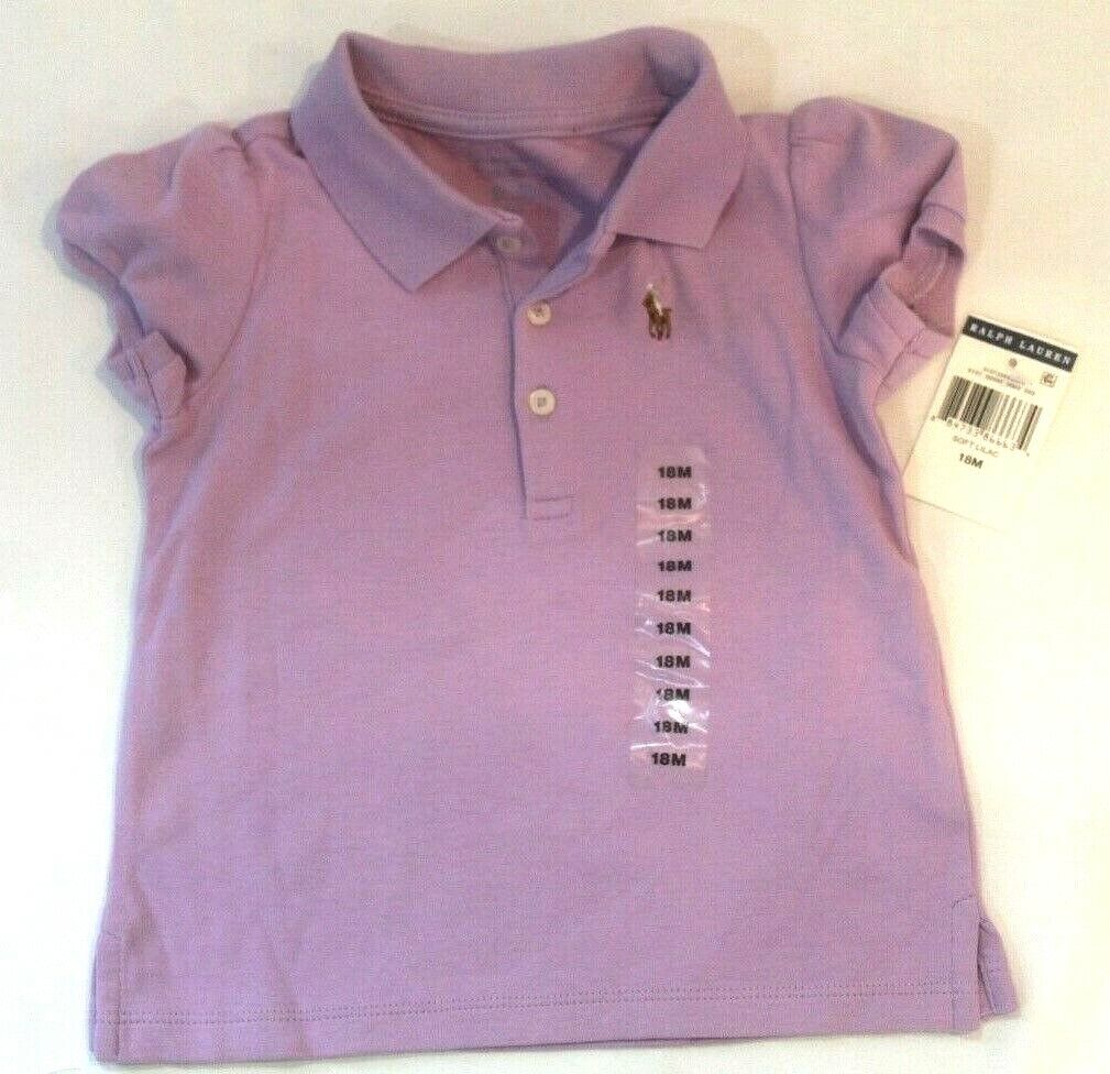 *NWT*Polo Ralph Lauren Kids Classic Pony Cotton Polo Shirt Sz 18 Months