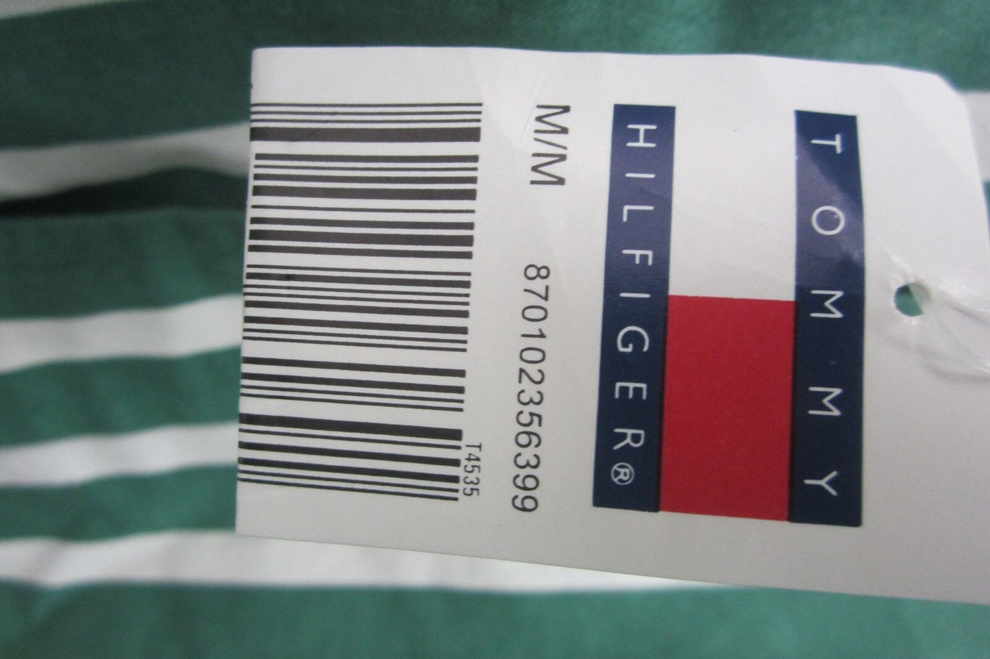 *NWT* Tommy Hilfiger NEW Striped S/S Button Down Shirt Men's Sz Medium M