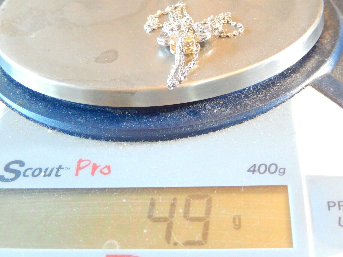 *NEW* 14k Yellow & White Gold 1/3ct Diamond Heart Pendant Necklace w/18" Chain