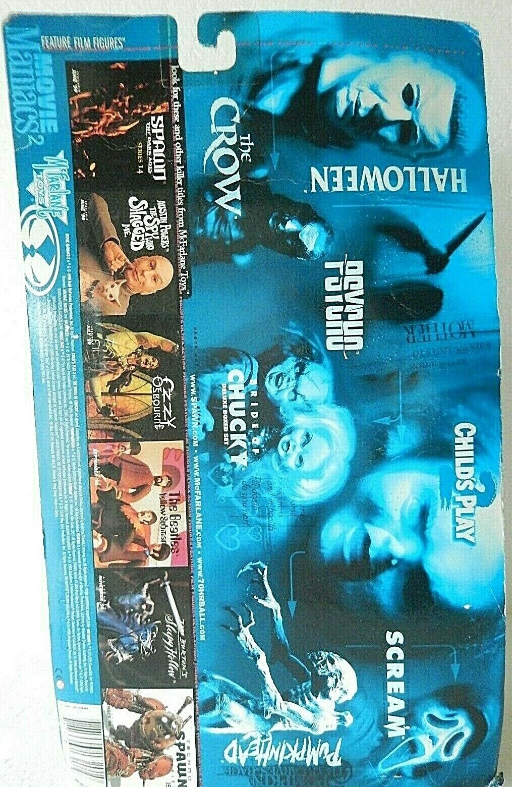 McFarlane Toys Movie Maniacs 2 Eric Draven The Crow figure 1999 New Sealed