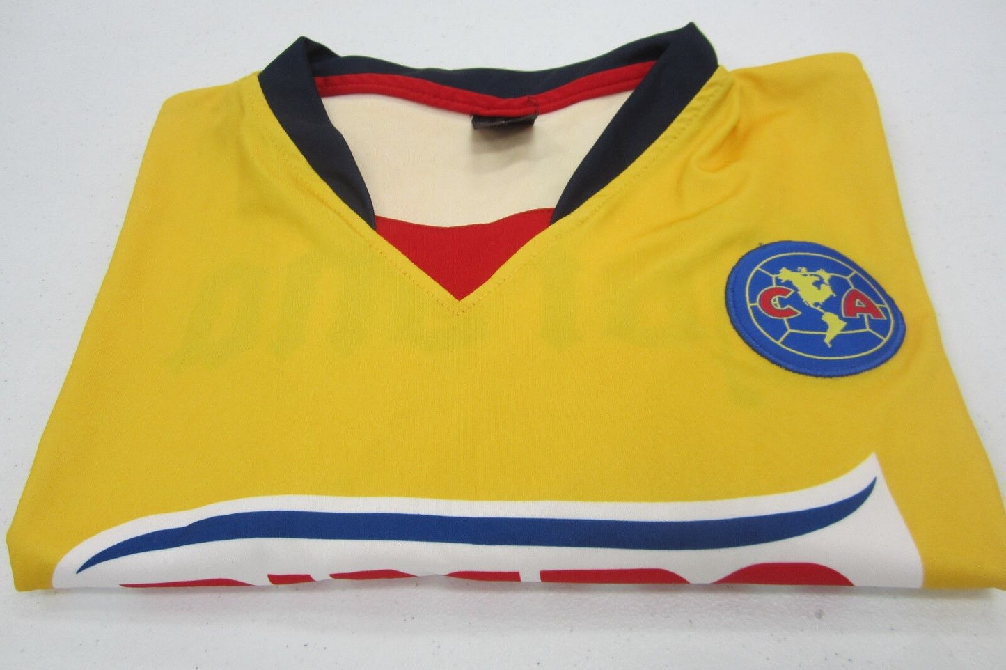 *NEW* Ortega Sport Club America Soccer Jersey Bimbo Coca Cola/Corona Men's Sz XL