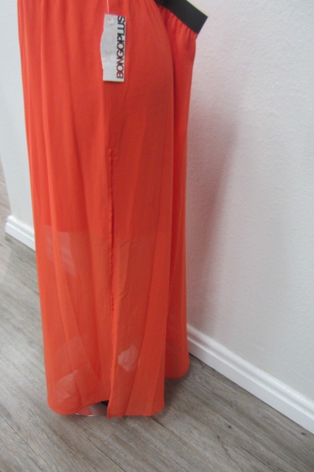 NWT Bongo Woman Elastic Waistband Skirt With Maxi Outer Skirt Size 2X