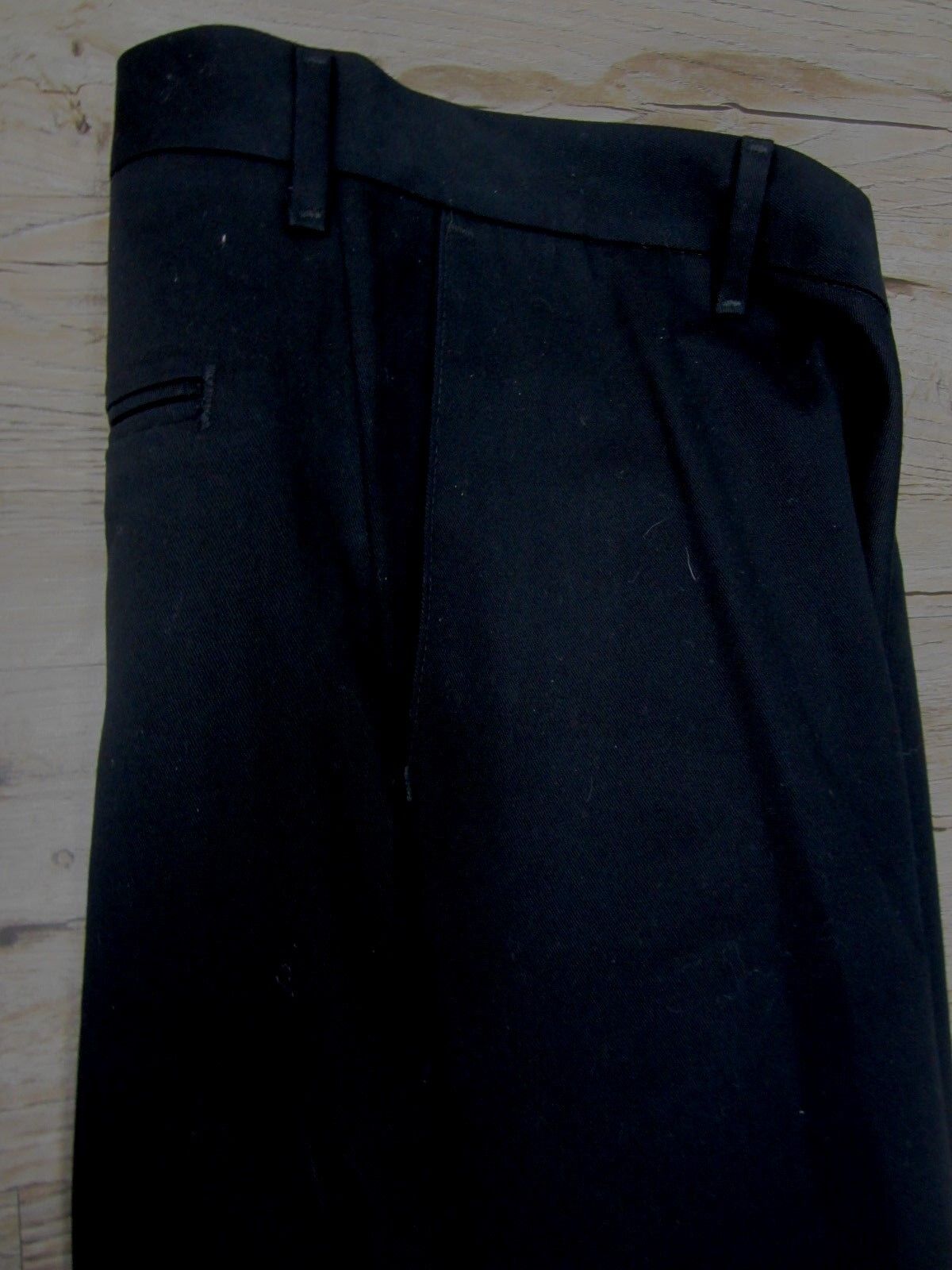 NWT VF JEANSWEAR Comfort Waist Straight Fit Black Work Pants 42 x 30