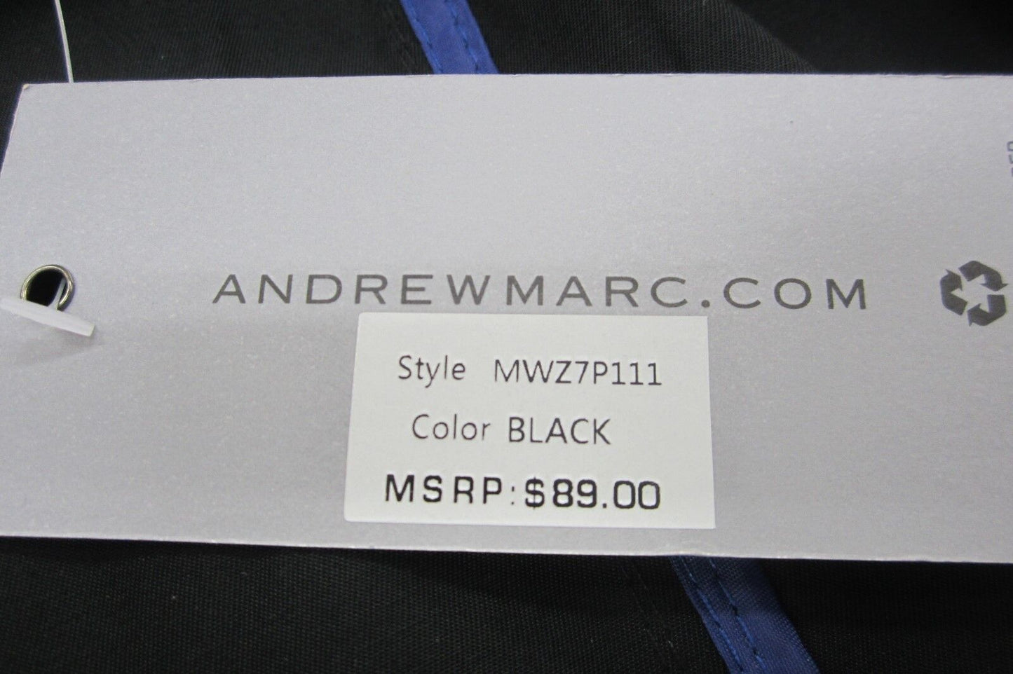 *NWT* $89 - MARC NEW YORK Andrew Marc Women's Sexy Black Zip Up Coat Sz Small