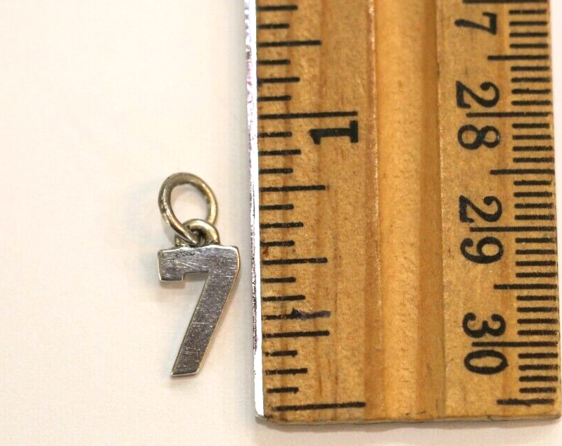 JAMES AVERY Sterling Silver IVY LEAGUE NUMBER 7 Charm