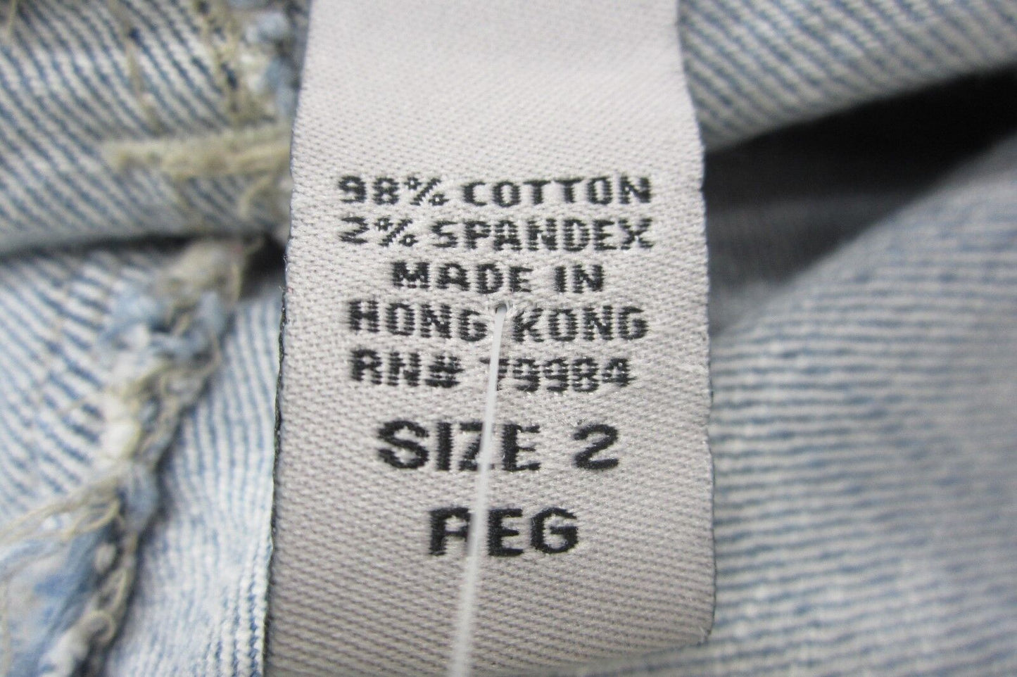 Chico's Platinum Womens Jeans Size 2 Reg Stretch Blue Denim Straight Classic