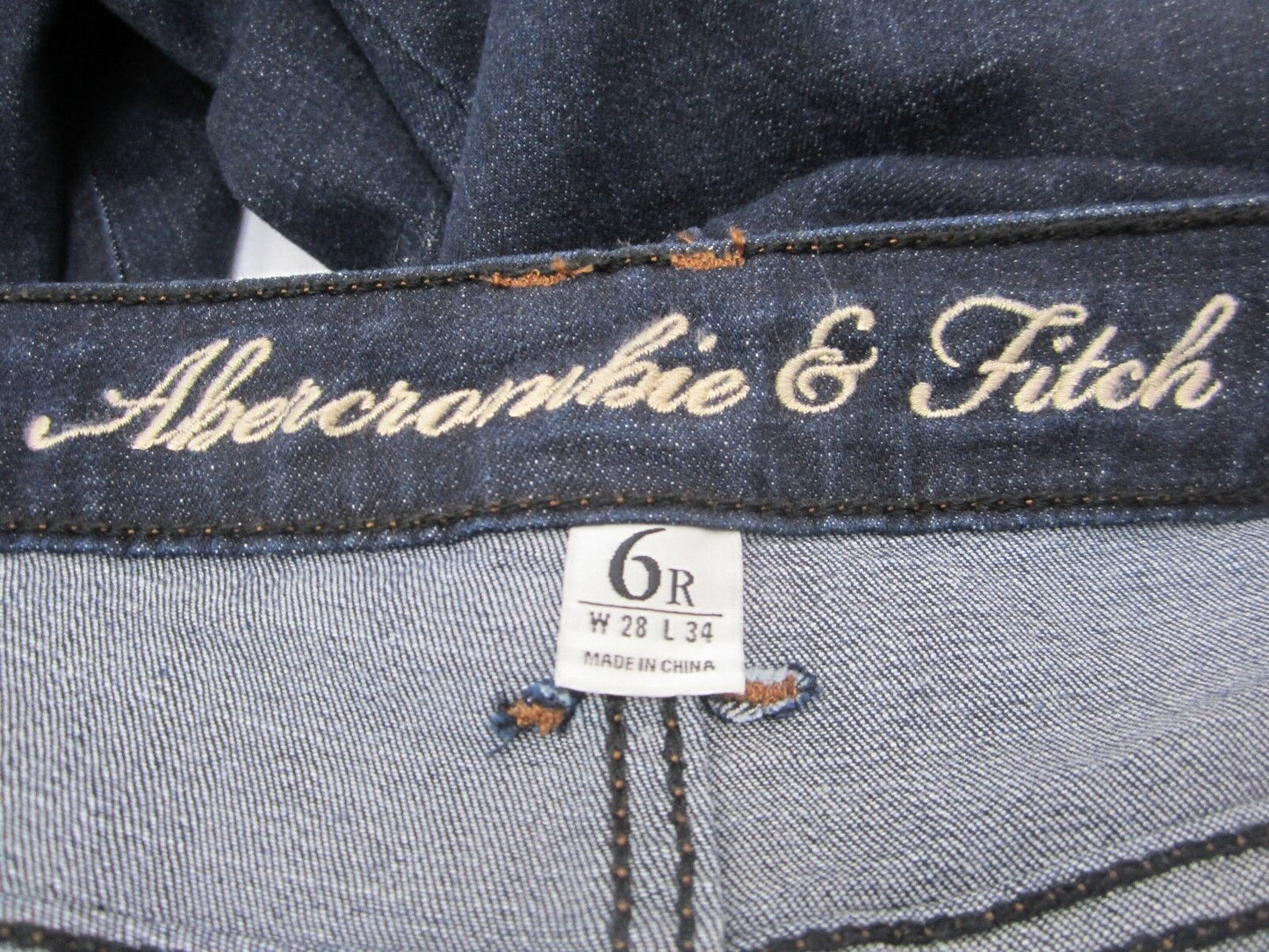 NICE ABERCROMBIE & FITCH Madison Flare Perfect Stretch Women's Dark Size 28x34