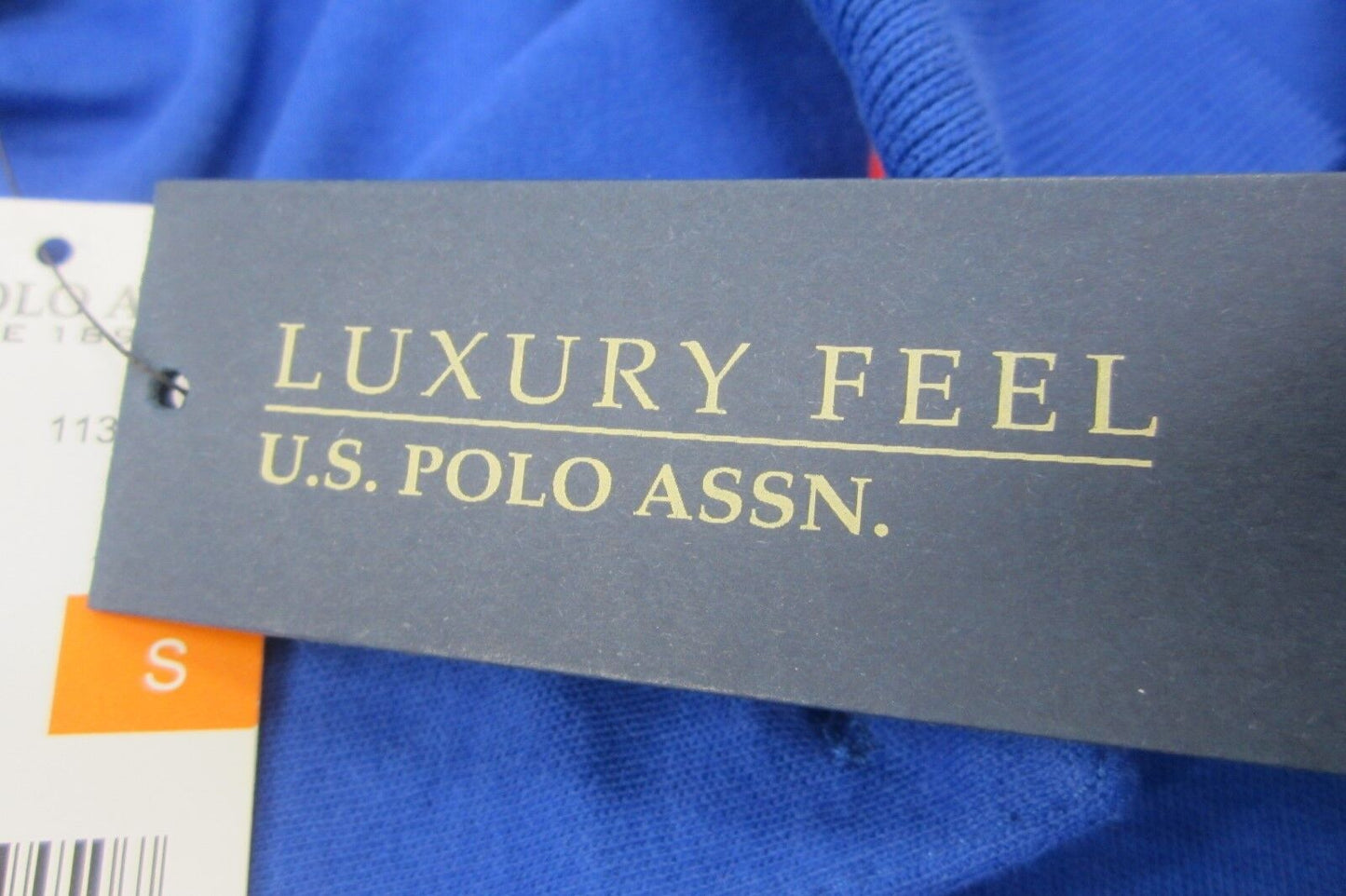 *NWT* U.S. Polo Assn Mens Luxury Feel Polo Golf Shirt Cotton Size S