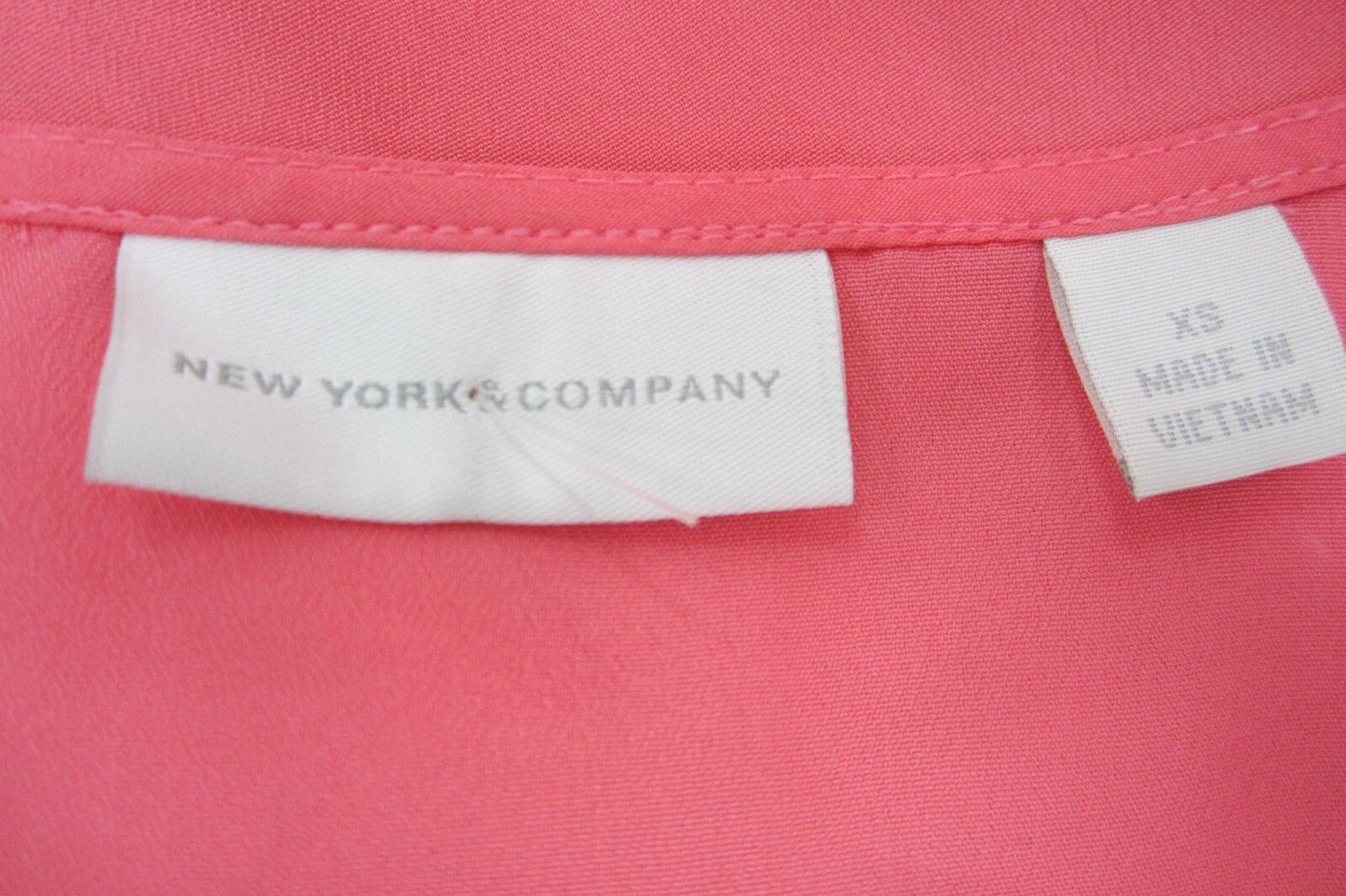 *MINT* New York and Company Womens Pink ChiffonTop - SUPER CUTE!!!! Size XS