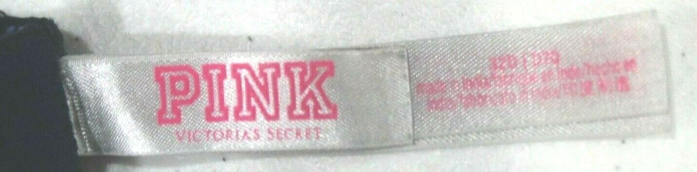 *NEW* Victorias Secret PINK Wear Everywhere Push-Up Pink Logo Bra 32C