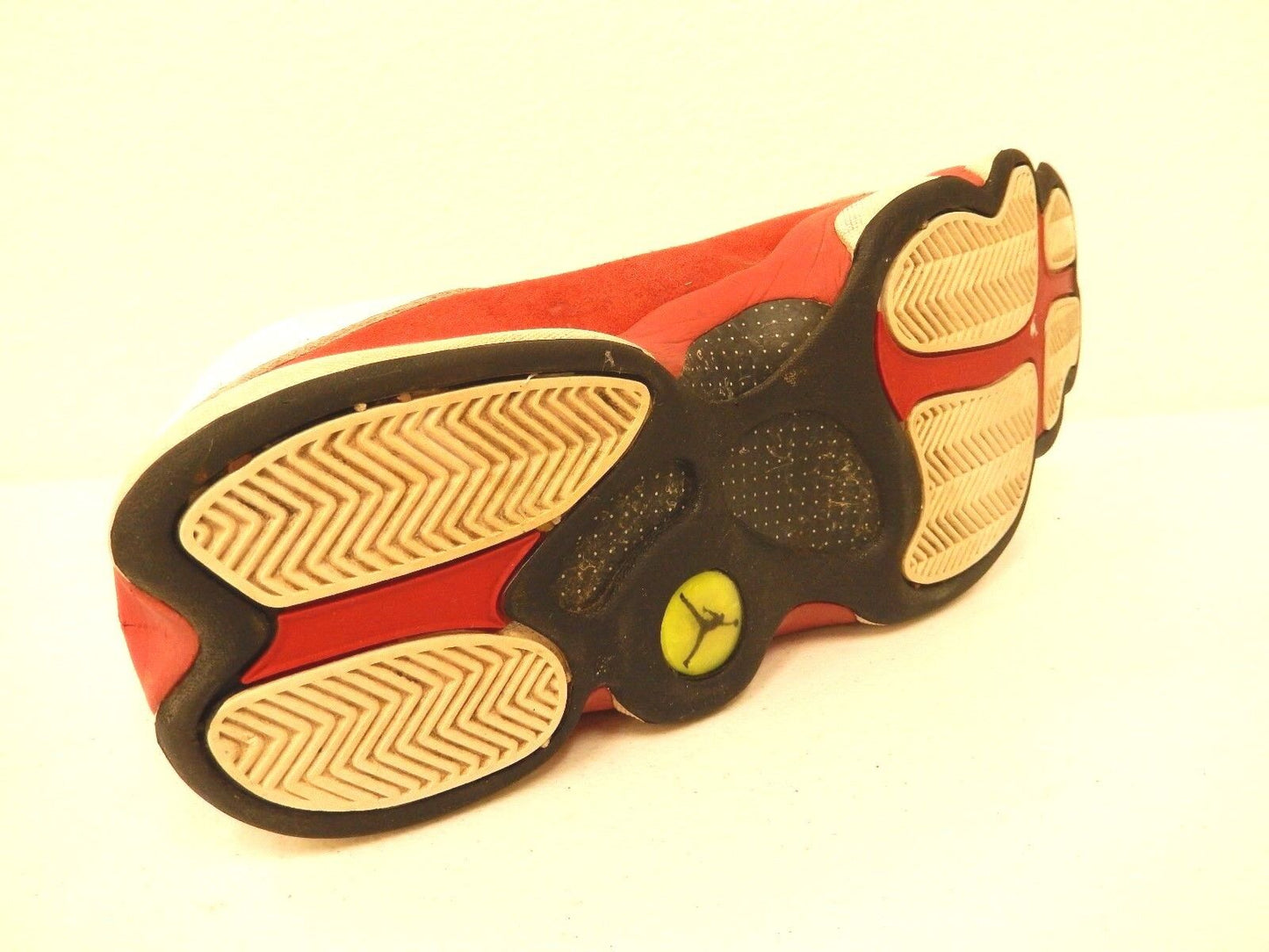 Nike Air Jordan 13 Retro Grey Toe Mens 414571-126 White Black True Red Cement DS