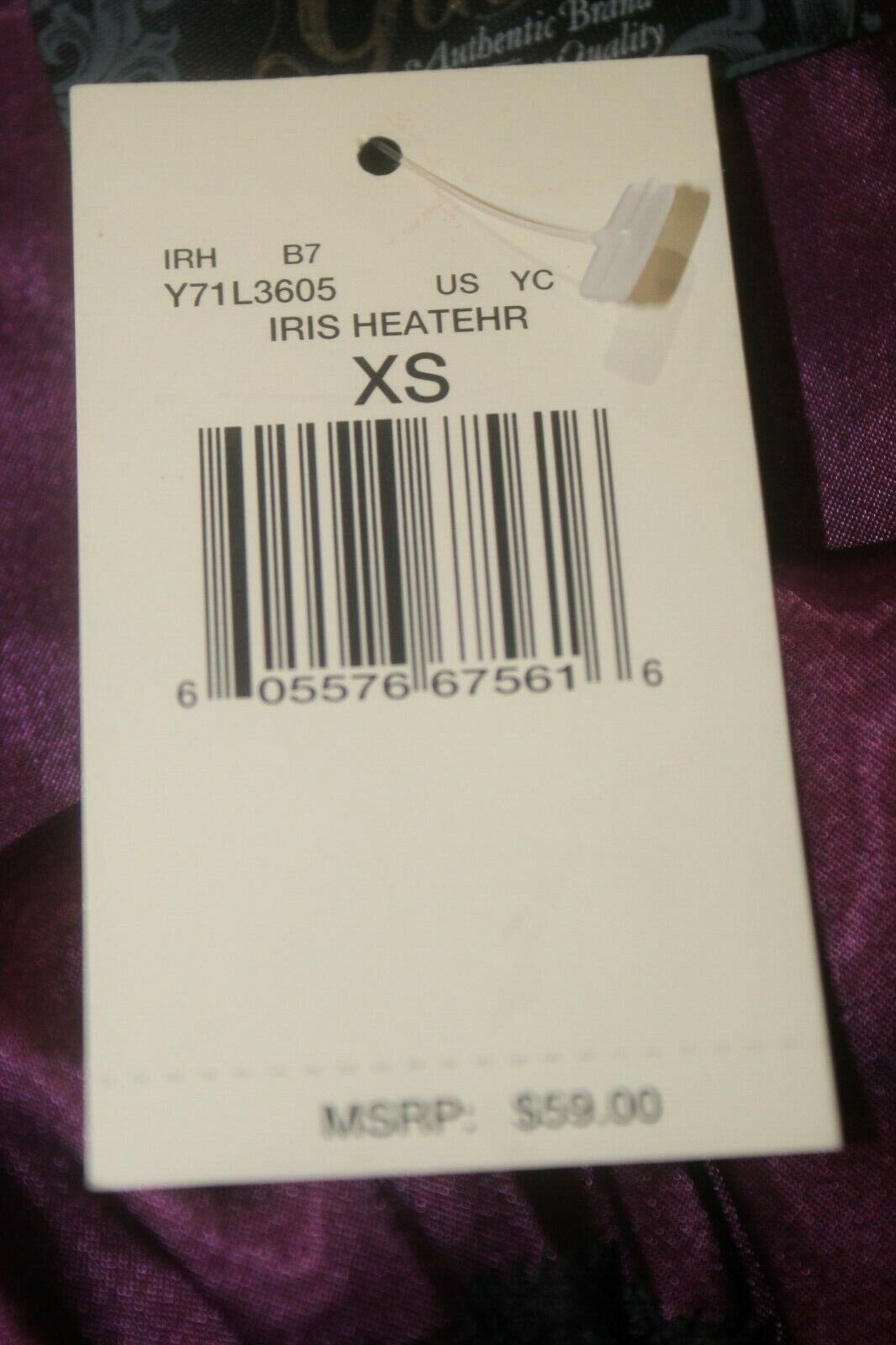 *NWT* GUESS Women's Lace Trim Shiny Satin Camisole "SEXY" Top Size XS