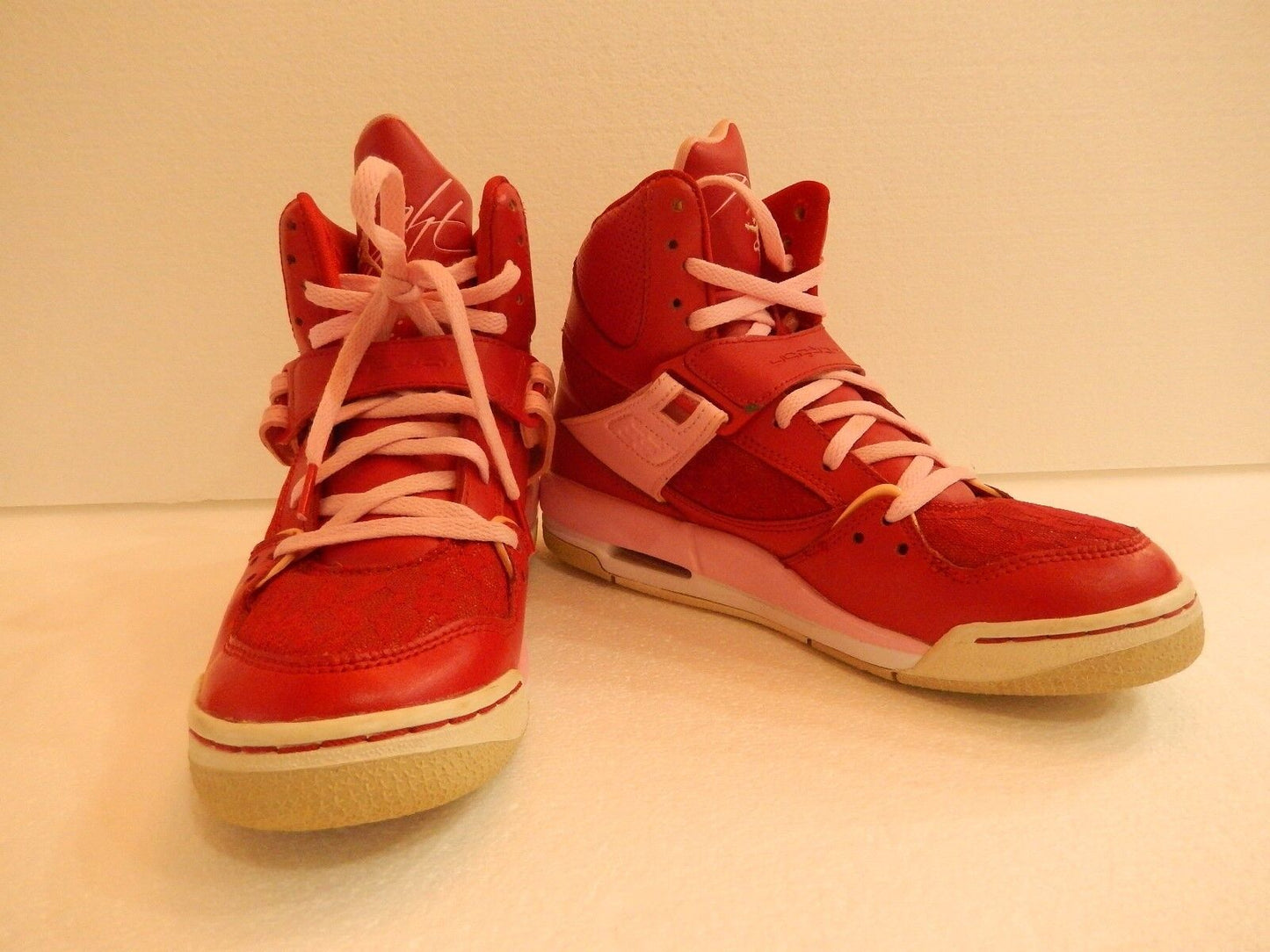 Nike Air Jordan Flight 45 High GS 547769-605 Shoes RARE Valentine Edition Sz4.5Y