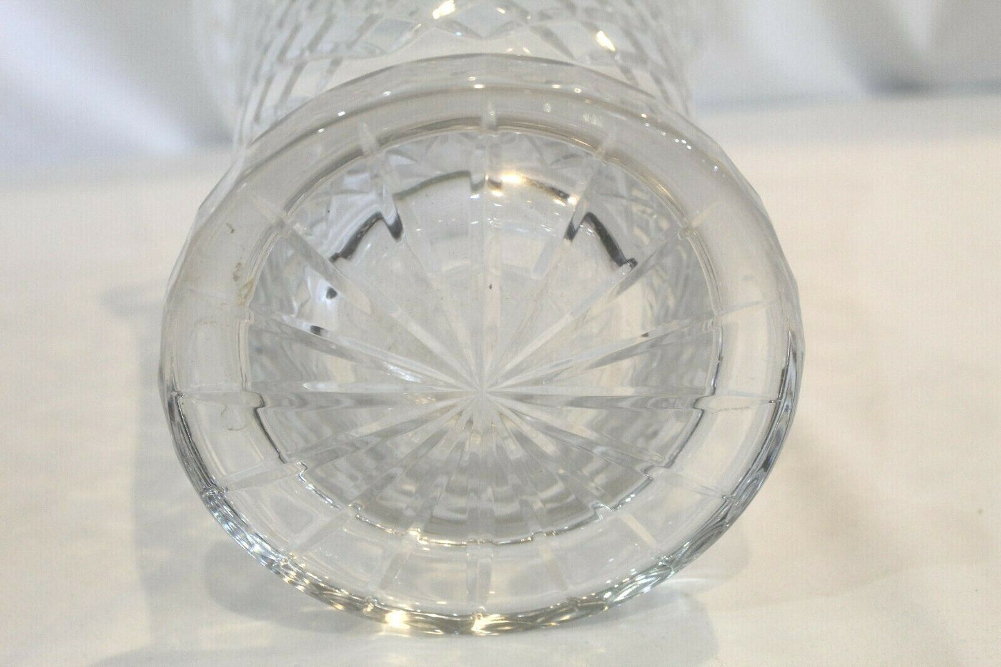 Avitra Crystal Corp Hand Cut Over 24% Lead Crystal 12" - Tall Vase