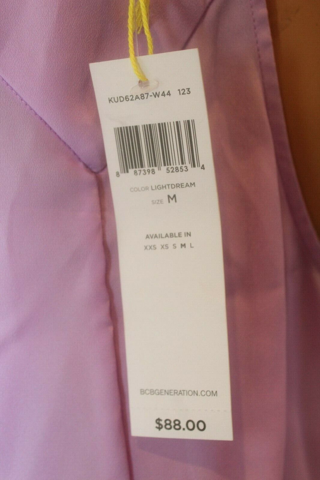 *NWT* $88. BCBGeneration Lightdream Women's Chiffon Dress Sz Med