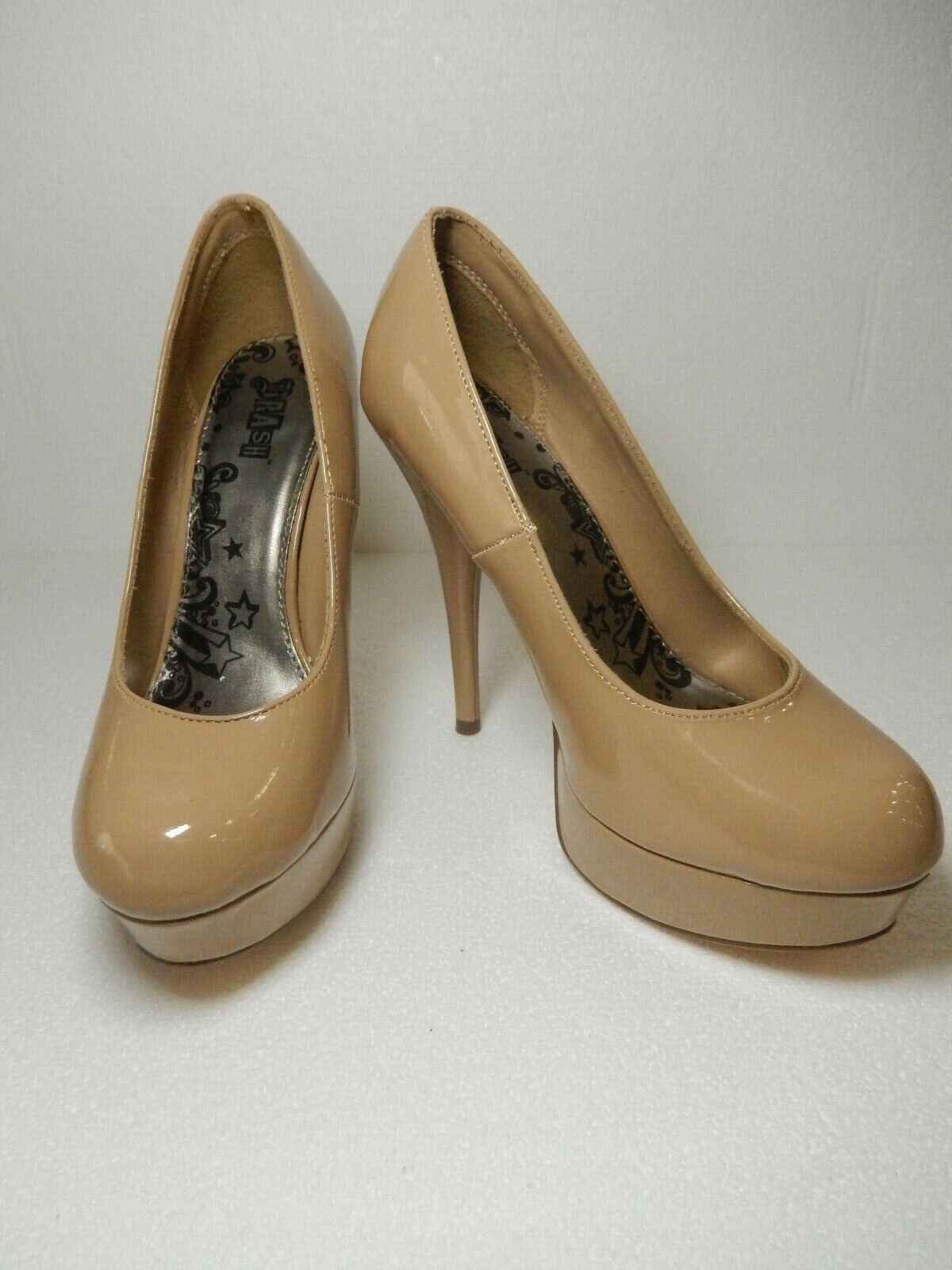 *NEW* Brash Heels Patent Leather Platform Size 7 with 5-1/4" Stiletto Heels