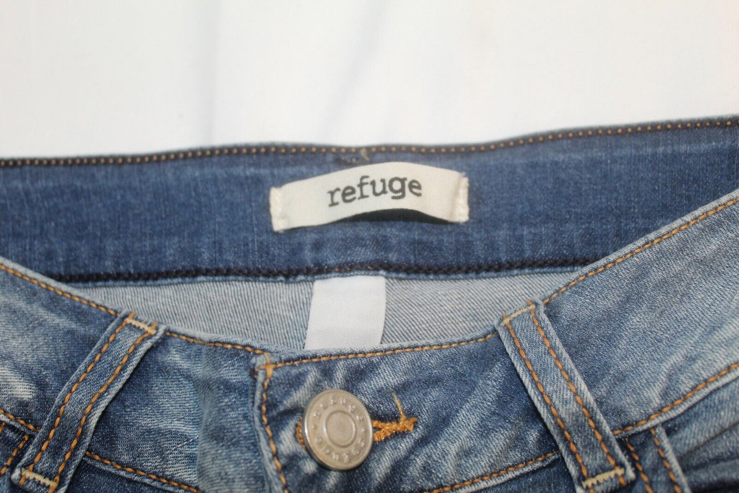 Refuge Women's Distressed Stretch Skinny Jeans Size 4 W30 x L30