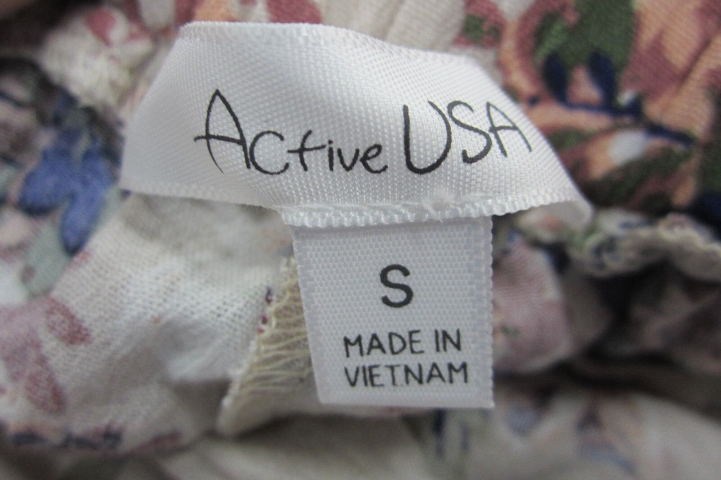 NWT Active U.S.A Flower Shorts & Split Maxi Skirt with Elastic Waistband Size S