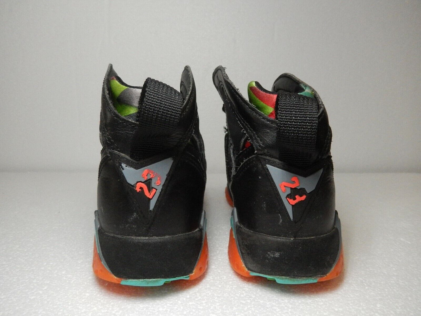 Nike Air Jordan 7 RETRO 30TH BG GS Blk INFRARED MARVIN MARTIAN 705412 007 4.5Y