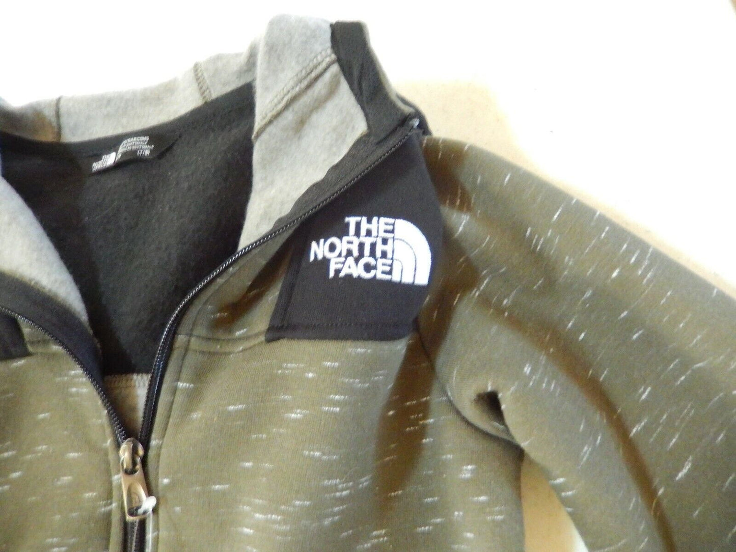 *NWT* $65 The North Face Boys Linton Peak Anorak Pullover Hoodie GrnJacket Sz S