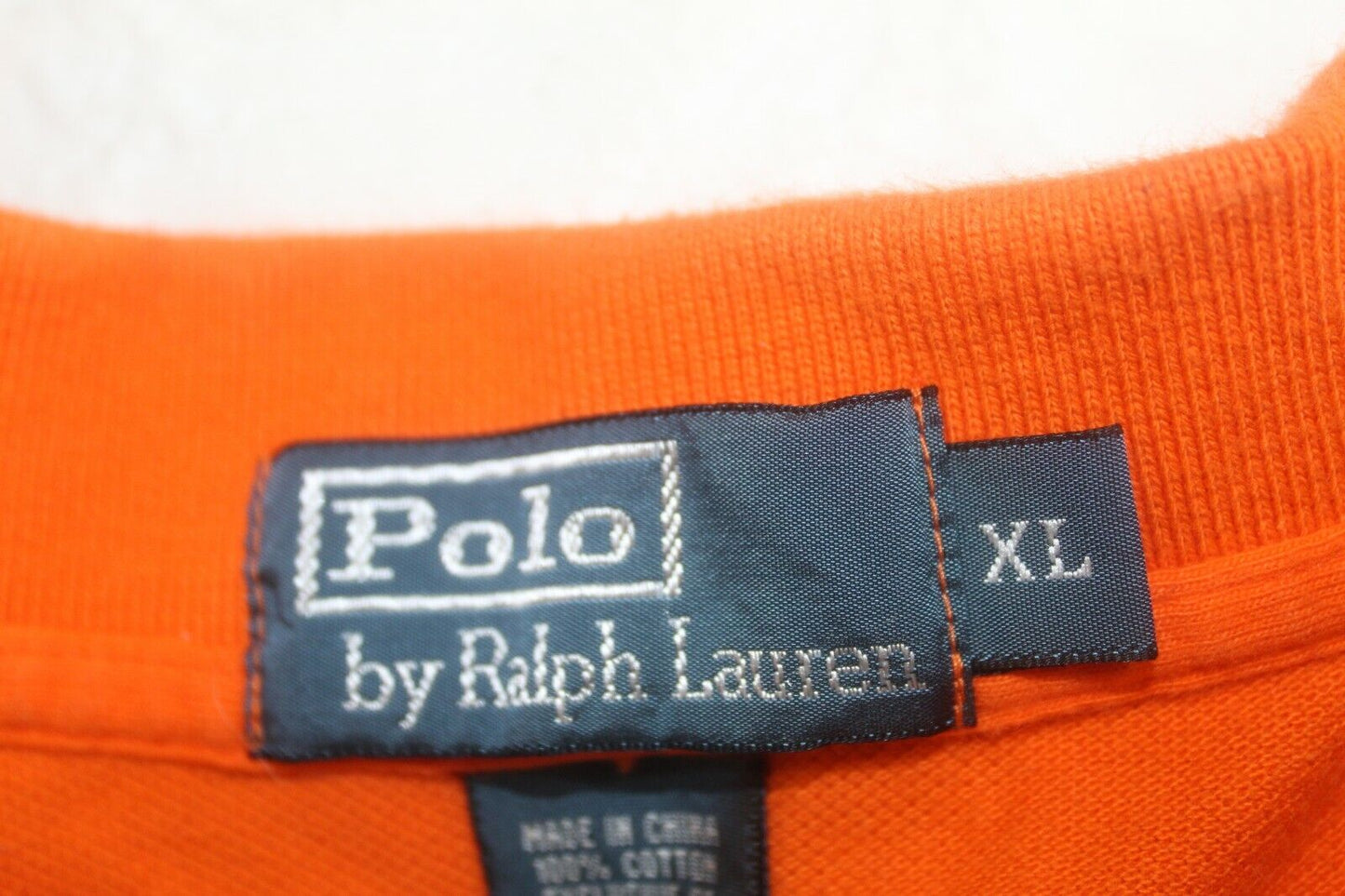 Men's Polo Ralph Lauren Mesh Polo Pony Logo Shirt Size XL