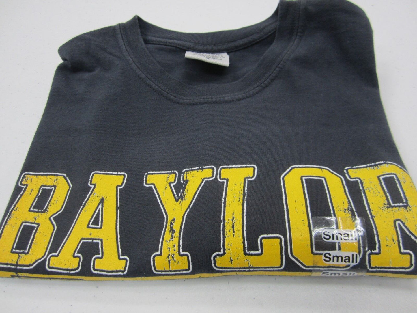 NEW Baylor University Gildan Unisex T Shirt Solid Cotton Short Sleeve Size S