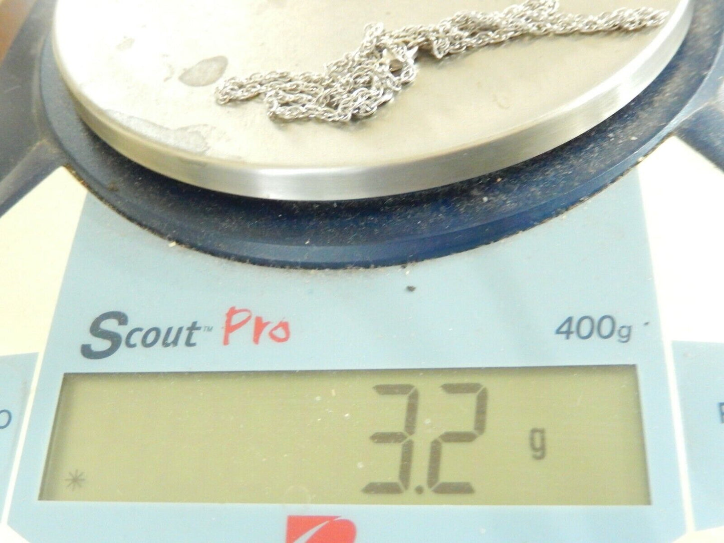 *JAMES AVERY* Light Rope Chain Necklace Sterling Silver 16" Length