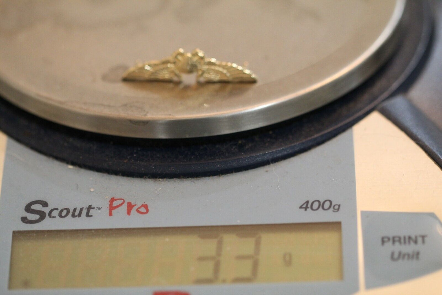 *VINTAGE* WWII 14K Yellow Gold US Navy Naval Flight Officer Wings Pin