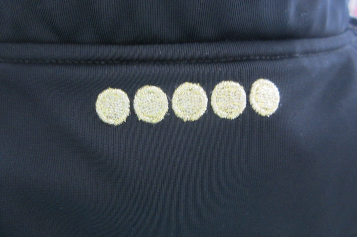 NICE Men's Black Coogi Zip Front Embroidered Jacket Heavy Style Lined Sz XXL