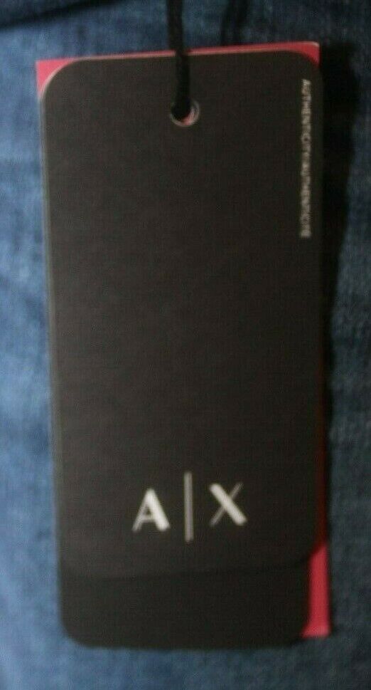 *NWT* $120. Armani Exchange J16 Straight Distressed Jeans Mens SIZE 32R