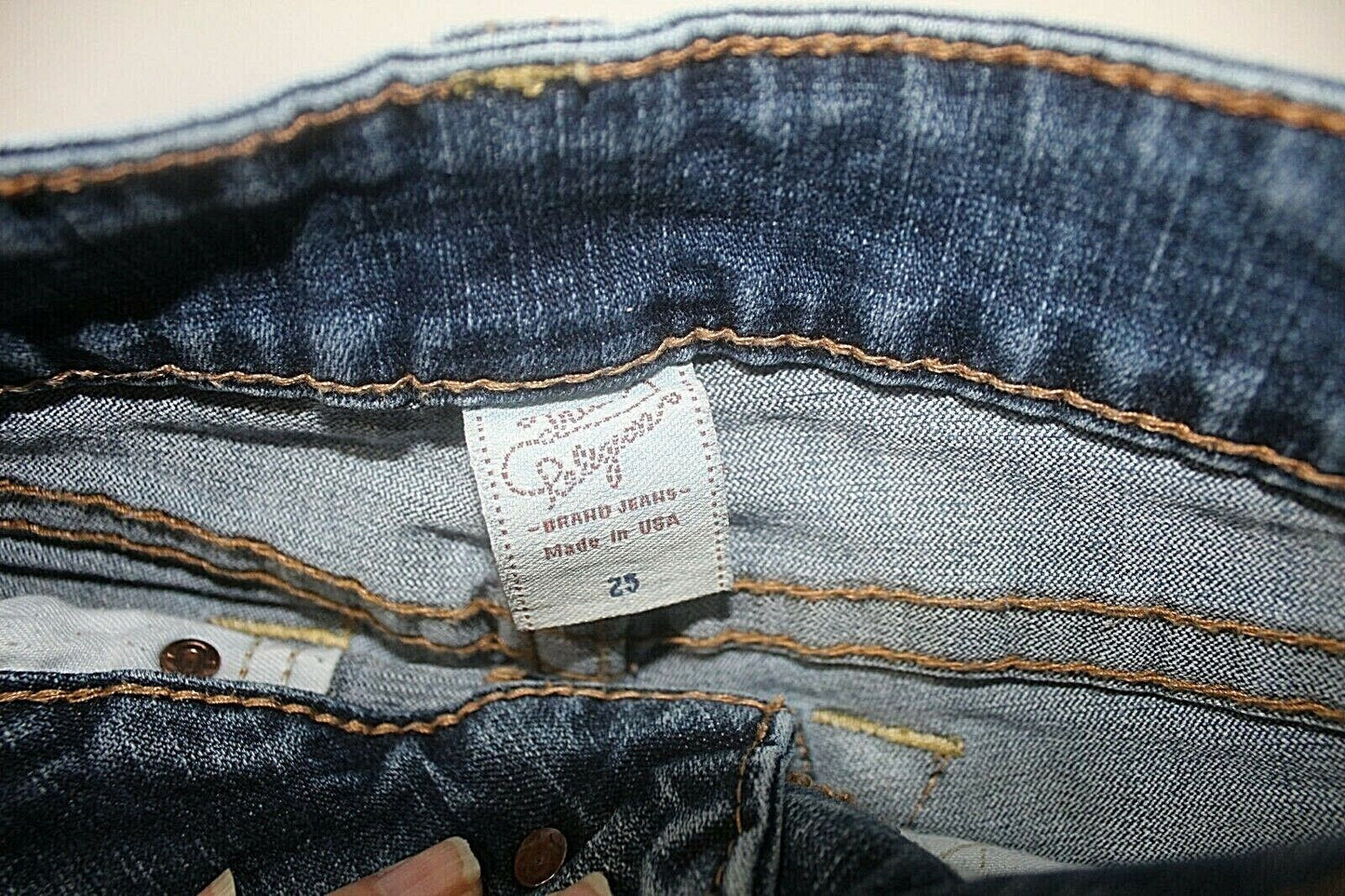 True Religion Horseshoe Women’s Straight Leg Jeans Rn112790 Size 25 (W27 x L32)