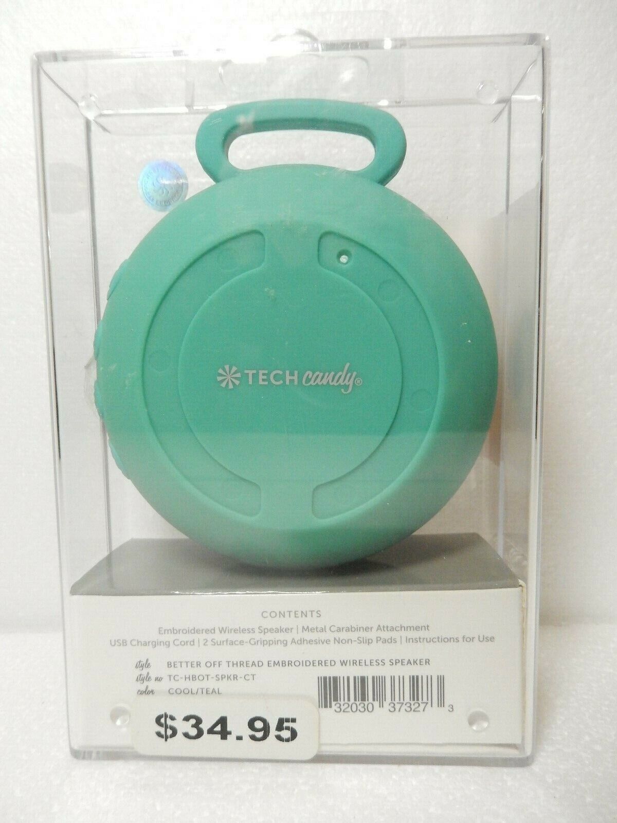 NEW Tech Candy Portable Bluetooth Wireless Speaker Embroidered Flower Women Mom