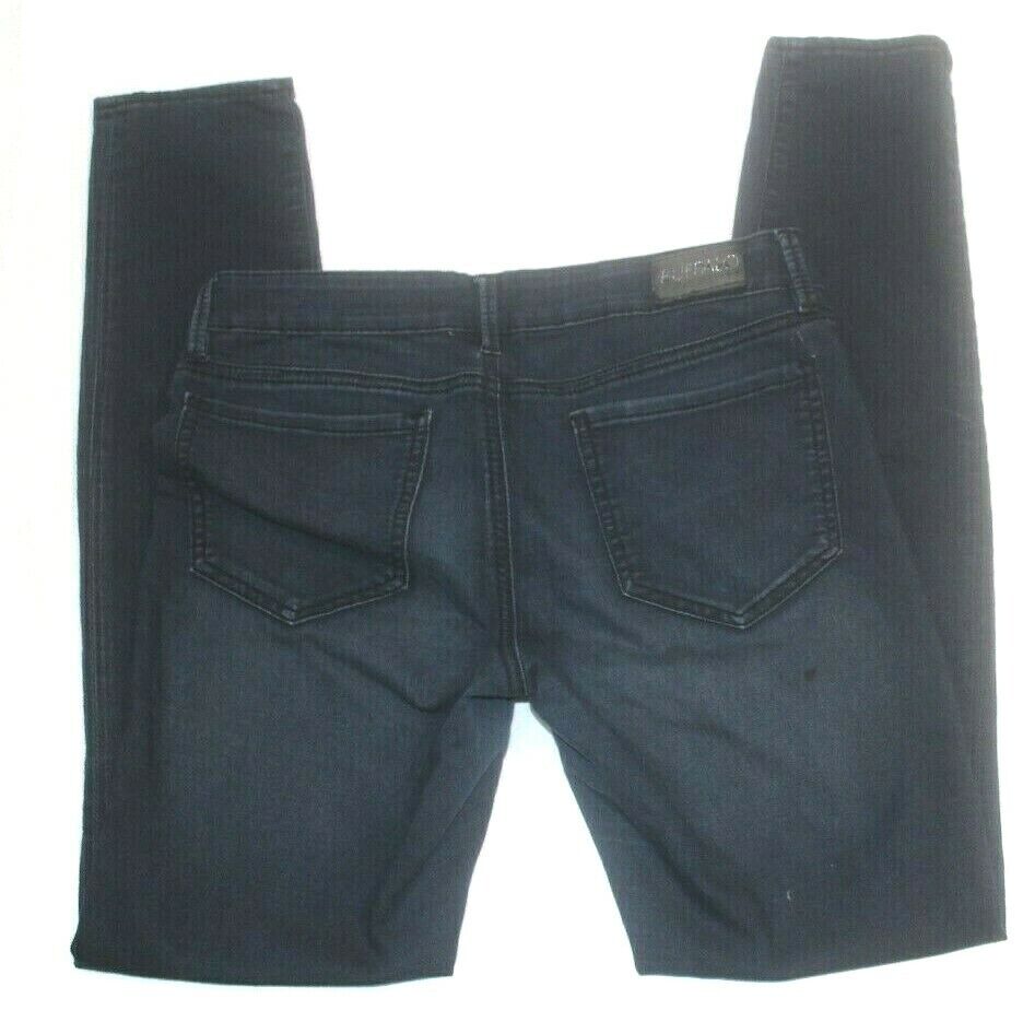 *NWT* Designer Buffalo David Bitton Jeans Womens 29 x 29 Mid Rise Dark Skinny