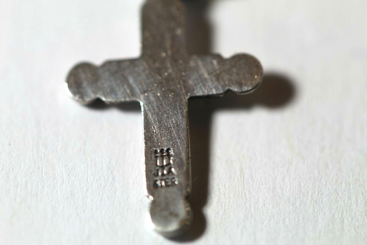 *RARE - RETIRED* JAMES AVERY, ROUNDED LATIN CROSS CHARM
