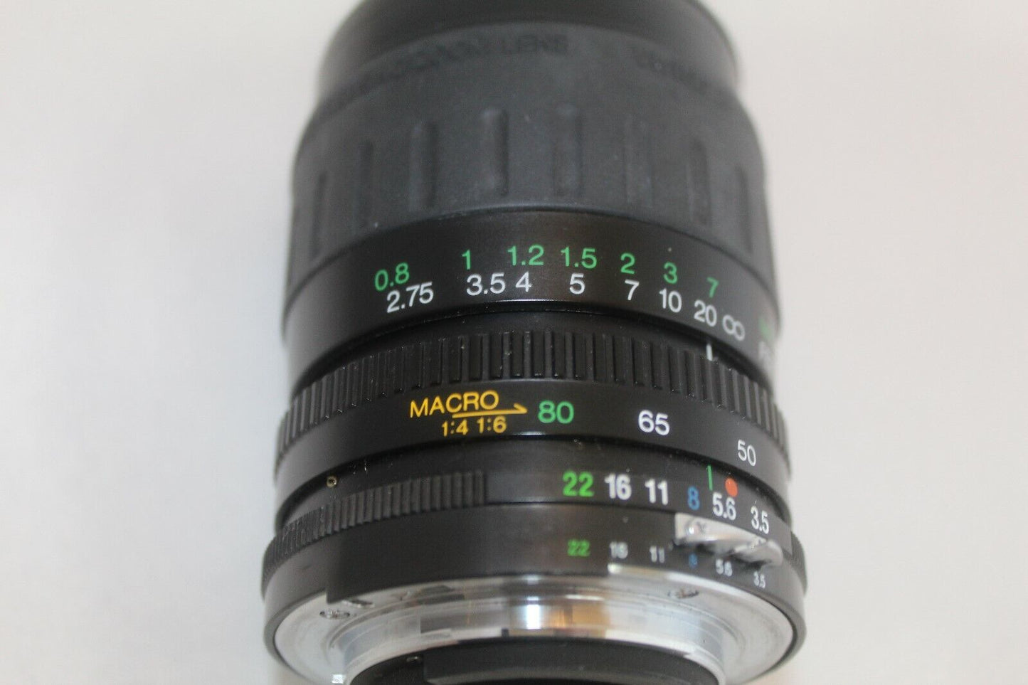28-80MM 28-80/3.5-5.6 VIVITAR Macro Focusing Zoom Lens