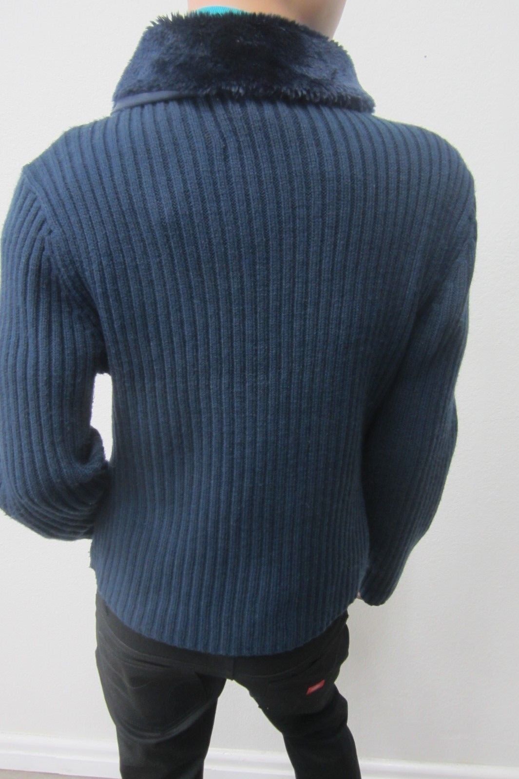 *MINT* Creazioni Effeci SUPER CUTE Womens Cotton Zipper Jacket sz XL