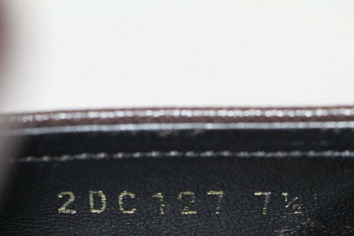 PRADA CALZATURE UOMO 2DC127 Chocolate Brown Shoes Men’s Size 7.5