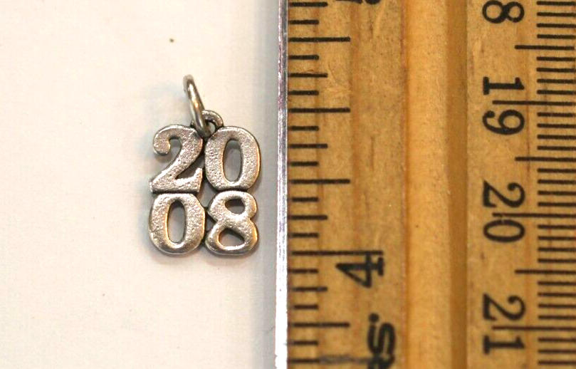 *RETIRED* R A R E - James Avery 2008 stacked Year ‘08 Charm